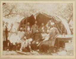 cca 1890-1900 Déchy Mór (1851-1917) geográfus, utazó, a Kaukázus egyik első kutatójának fotó hagyaté...