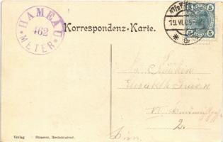 1905 Wien, Vienna, Bécs XVII. Hameau-Holländerdörfel, Strasse / Dutch village street