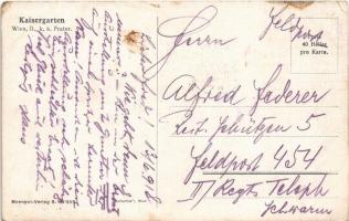 1918 Wien, Vienna, Bécs II. Kaisergarten im k.k. Prater, kasino / casino (EK)