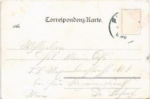 Wien, Vienna, Bécs XV. Gruss aus Hotel Wimberger, Caféhaus, Ball & Concertsaal. Neubaugürtel 34-...