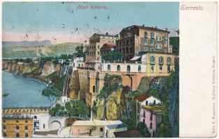 1913 Sorrento, Hotel Vittoria (EK)