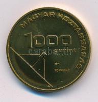 2002. 1000Ft Üzenet szétcsavarható érme, kapszulában T:1  Adamo EM182