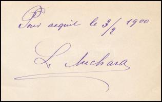 1900 Maison Auchard et Comp. Robes et Manteaux./ Auchard Lujza női szabó és női ruha készítő francia...