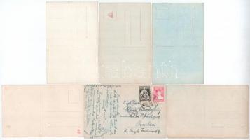 25 db RÉGI külföldi motívum képeslap: színészek / 25 pre-1945 motive postcards: actors and actresses