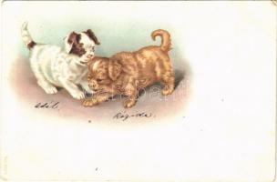 1899 Dogs. litho (EK)
