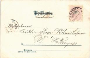 1899 Fröhliche Ostern / Dogs with Easter greeting. Lith.-Artist.-Anstalt München Serie XIII. litho (...