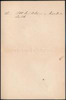 1878 Darányi Gyula (1867-1937) levele édesanyjához, Darányi Ignácné Földváry Borbálához (1820-1888) ...