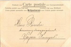 1900 Children art postcard. litho (EK)