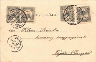 1900 Children with champagne. litho (fl)