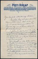 Fehéri Armand: Horthy rablásai és panamái. Péter Gábornak az ÁVO vezetőjének dedikált példány, mellé...