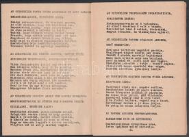 1943 Borbála Helikon. Az aks. tüzérosztály III. évf akadémikusai. Bp., 1943. Ludovika. 16p. Kiadói p...