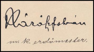 1894-1901 Soóvár (Tótsóvár (Solivar), ma Eperjes (Prešov) városrésze), M. Kir. Erdőhivatal 2 db fize...