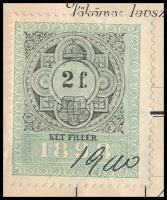 1900 Kugler Henrik Gerbaud Cs. és Kir. Udvari Cukrászda, Gőz- Csokoládé-Gyár fejléces számlája, Dará...