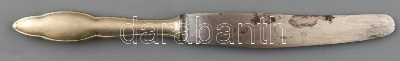 Wellner alpakka hatszemélyes evőeszköz készlet, eredeti dobozában, jó állapotban