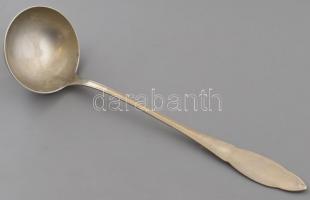 Wellner alpakka hatszemélyes evőeszköz készlet, eredeti dobozában, jó állapotban