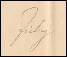 1912 Zichy János (1868-1944) második Khuen-Héderváry-kormány vallás- és közoktatásügy miniszterének ...