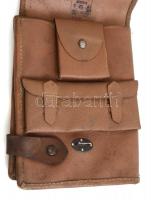 cca 1950 Magyar katonai térképtáska, 28x21 cm