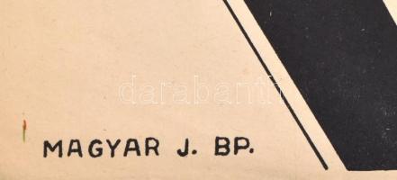 1945 Kádár György (1912-2002): Fel hát magyarok egy jobb reménységre!, Nemzeti Parasztpárt, Bp., Mag...