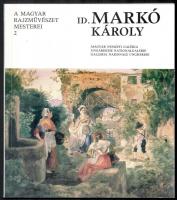 2 db id. Markó Károly művészetét bemutató könyv: Bodnár Éva: id. Markó Károly (1791-1860). Bp.,1980,...