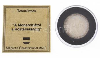 1938. 2P Ag "Madonna" T:2,2- patina Adamo P7