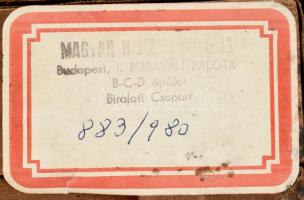 Telepy Károly (1828-1906): Hegyvidéki naplemente. Olaj, vászon. Jelezve balra lent: Telepy K 891. Há...