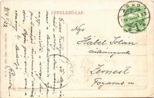 1914 Gurahonc, Honctő, Gurahont; Cementgyár. W. L. Bp. 5291. Weiszberger Sámuel utóda kiadása / ceme...