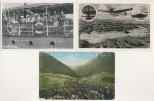 41 db RÉGI képeslap: főleg magyar, erdélyi és osztrák városok, közte néhány fotó és modern lap / 41 ...