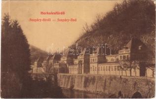 1909 Herkulesfürdő, Herkulesbad, Baile Herculane; Szapáry fürdő. 761. / bath, spa (EK)