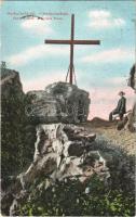 1912 Herkulesfürdő, Herkulesbad, Baile Herculane; Fehér-kereszt / Weisses Kreuz / cross (EK)