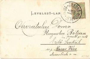 1905 Nagyszeben, Hermannstadt, Sibiu; Catedrala gr. or. / Görögkeleti ortodox székesegyház / Orthodo...