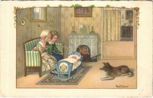 1931 Children art postcard. A.R. No. 1362. s: Pauli Ebner (EK)