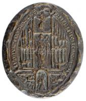 Csúcs Ferenc (1905-1999) 1975. "Keresztény Múzeum Esztergom 1875-1975" kétoldalas, öntött ...