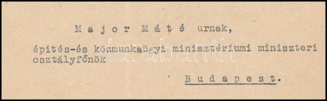 1948 Dobi István (1898-1968) miniszterelnök aláírt kinevezése a Magyart Tudományos Tanács tagságára ...