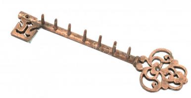 Bronzírozott fém kulcstartó 28 cm