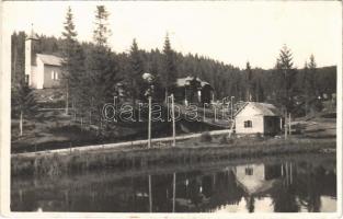 1936 Biharfüred, Stana de Vale, Stina de Vale; Lacul de pastrav / Pisztráng tó / trout lake