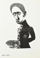 Somogyi Győző (1946-): Szitanyomatai. Készült 1980-ban 100 számozott példányban. Aláírt, számozott (...