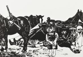 Somogyi Győző (1946-): Szitanyomatai. Készült 1980-ban 100 számozott példányban. Aláírt, számozott (...