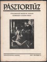 1937 Pásztortűz c. folyóirat 3 db száma, XXIII. évfolyam 9., 19., 22