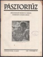 1937 Pásztortűz c. folyóirat 3 db száma, XXIII. évfolyam 9., 19., 22