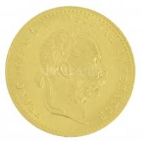 Ausztria 1915. 1D Au "Ferenc József" utánveret (5x) (~3,54g/0.986/db) T:1-,1- (PP) apró ph...