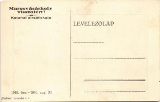 Marosvásárhely, Targu Mures; Katonai alreáliskola "Marosvásárhely visszatért!" / military ...