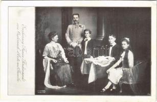 Erzherzog Franz Ferdinand von Österreich dEste mit Familie / Archduke Franz Ferdinand of Austria with his family. B.K.W.I. 889-1. (r)