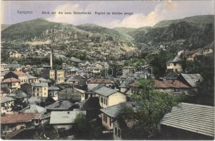 Sarajevo, Blick auf die neue Bahnstrecke / Pogled na istocnu prugu / general view, railway line