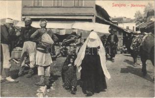 Sarajevo, Marktscene / market scene