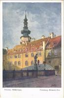 1916 Pozsony, Pressburg, Bratislava; Mihály-kapu / Michaeler-Tor / gate. B.K.W.I. 386-5. s: Marx Béla (EB)