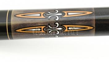 Elite 2000 billiárd dákó. Két részes, gyönygház berakásos, eredeti hordozható kemény dobozzal, alig ...