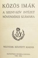 3 db régi imakönyv a XX. sz. elejéről