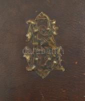 cca 1860-1910 A Szendreffy-család fotóalbuma, benne 45 db fotóval, Licskó J. (Pest), Steindl Károly ...