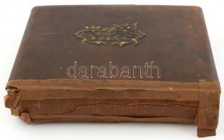 cca 1860-1910 A Szendreffy-család fotóalbuma, benne 45 db fotóval, Licskó J. (Pest), Steindl Károly ...