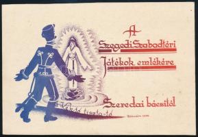 1936 A szegedi Szabadtéri Játékok emlékére, Fábián grafikájával